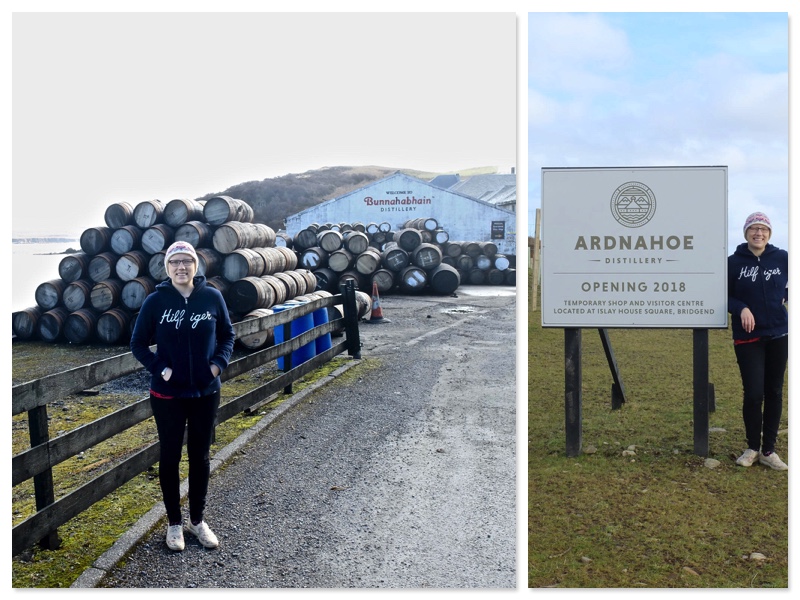 Visiting Bunnahabhain and stopping at soon to be opened Ardnahoe.